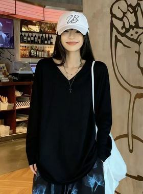 300斤大码2025新款秋季款胖妹妹遮肚外穿德绒长袖女通勤宽松上衣