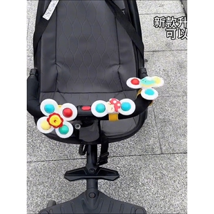 婴儿车玩具挂件风车餐桌吸盘转转乐宝宝益智早教餐椅玩具可啃咬