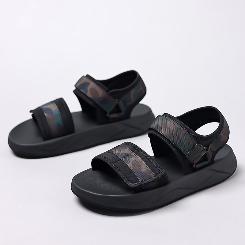 凉鞋男款夏季2024新款户外休闲沙滩鞋防臭软底男士外穿运动凉拖鞋