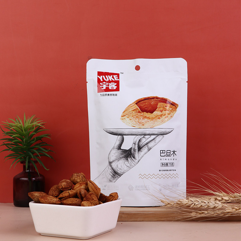 巴旦木杏仁大颗炒货解馋零食