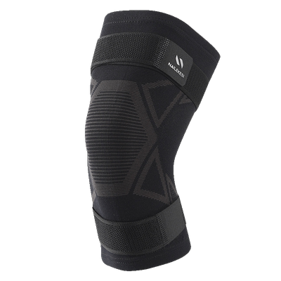 耐力克斯骑行护膝双绑带加压