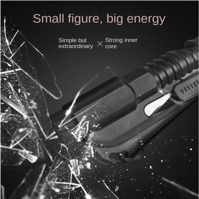 Mini Safety Hammer Car Emergency Rescue Kit Key Chain Knife