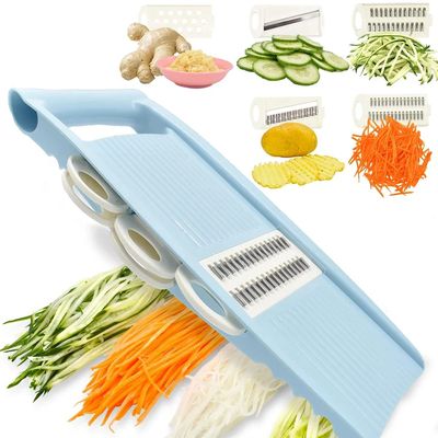 5 in 1 Mandoline Slicer for Kitchen Vegetable Slicer Multi B