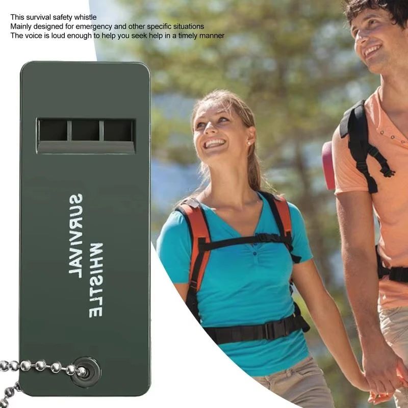 High Decibel 3-Frequency Whistle Outdoor Emergency Survival