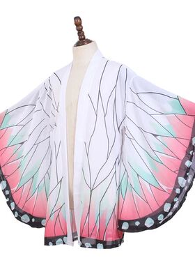 Japanese Anime Kochou Shinobu Cosplay Costume Summer Woman K