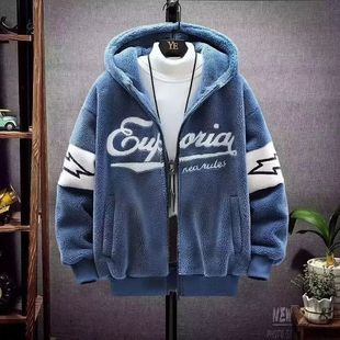 Men Fashion Autumn Sreet Korean Winter Jackets 2023 Hooded