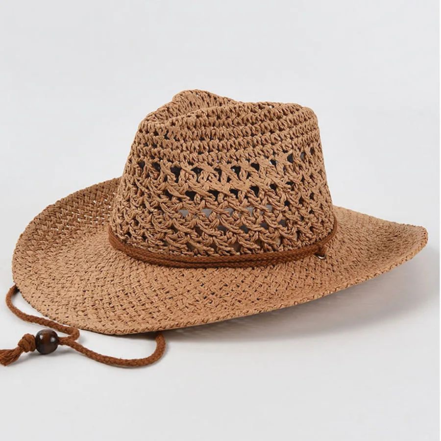 Panama Soft Straw Hat For Men Women Summer Breathable Travel