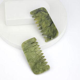 Massage Comb Head 1pc Scalp Jade Meridian Face Natural