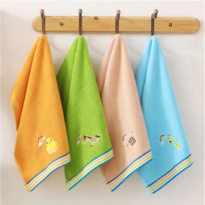 Premium Cotton Handkerchief for Children, Face Towel for Kid