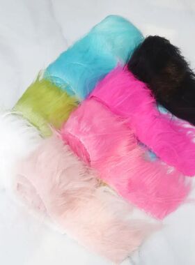 14 Colours Pure Plush Cloth Imitating Faux Fur for Needlewor