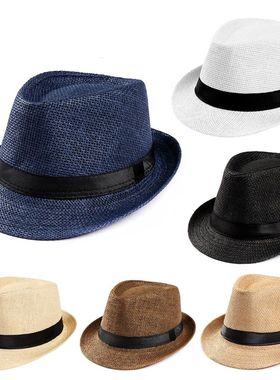 Sunhat Women Men Fashion Summer Casual rendy Beach Sun Straw