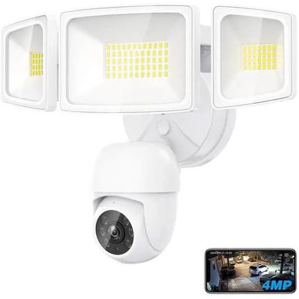 Floodlight Camera 360° View 2K HD Video Security Camera Out