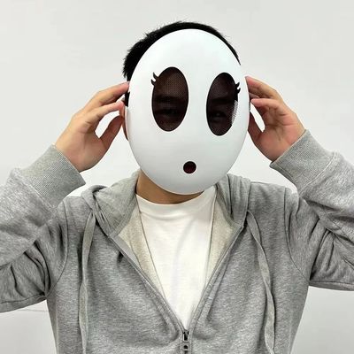 Game Bros Shy Guy Mask Cosplay Funny Unisex Adlut Plastick M