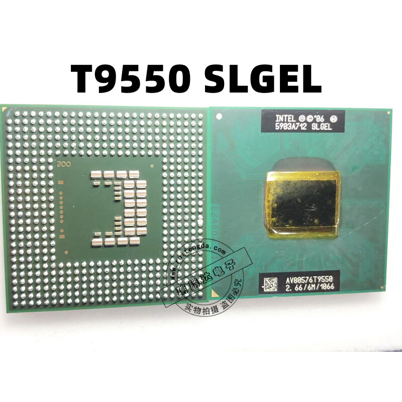 T9550 SLGEL 2.66/6M/1066 CPU BGA封装 一个起拍 电脑硬件/显示器/电脑周边 CPU 原图主图