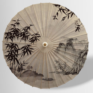 油纸伞手工复古桐油伞古风女防雨防晒实用汉服拍照传统非遗中式伞