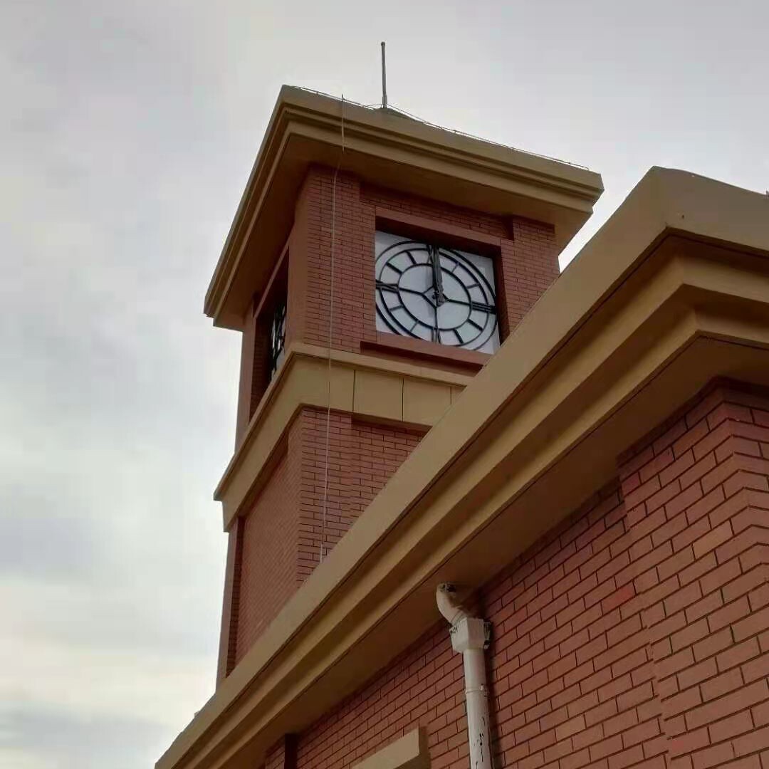 定做 学校外墙塔钟 建筑大钟 维修钟楼 机芯 母钟控制器 室外钟表