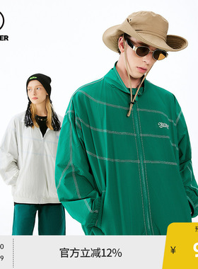 BEASTER奥莱鬼脸运动夹克潮流开衫时尚美式休闲外套复古