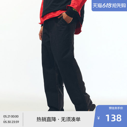 【beaster fe】美式宽松休闲裤男纯棉柔软亲肤百搭潮流长裤子春新