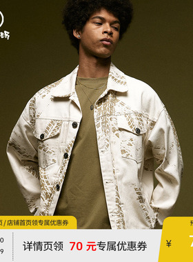 BEASTER奥莱牛仔外套秋男户外休闲情侣美式复古夹克男装