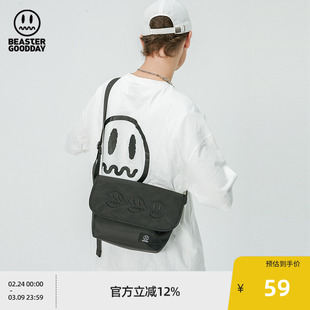 BEASTER GOODDAY斜挎包男胸包腰包潮流休闲运动单肩包背包女