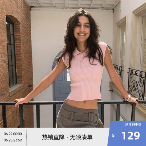 BEASTER软糯舒适百搭polo衫女25年夏季新款修身抗皱抗起球上衣