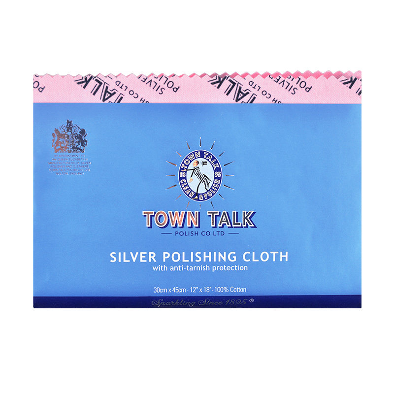 TOWNTALK BRITISH TAITONG LARGE SILVER CLOTH LARGE SILVERWARE POLISHING AND DEOXIDATION DOES NOT HURT SILVER JEWELRY MAINTENANCE AND CLEANING