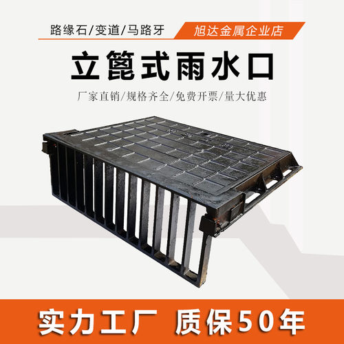 球墨铸铁侧立式雨水篦子厂家直销