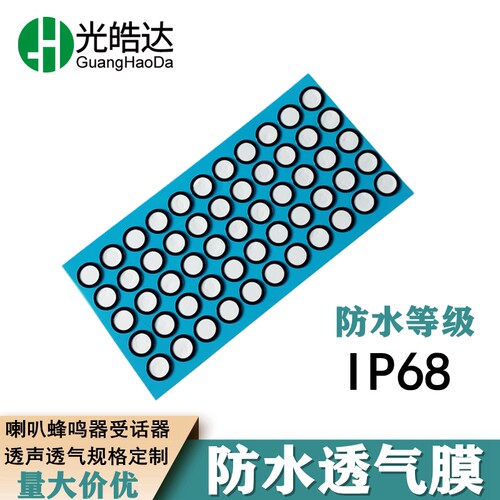 光皓达电话手表IP68防水透声薄膜