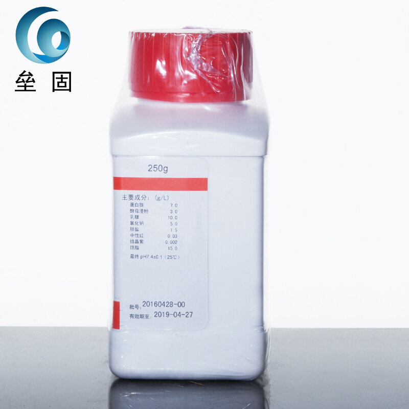 推荐结晶紫中性红胆盐琼脂(VRBA) 培养基 250g GB标准 杭州微生