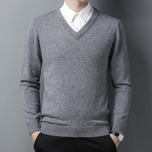 Men With Wool neck Sweater Shop Thickened