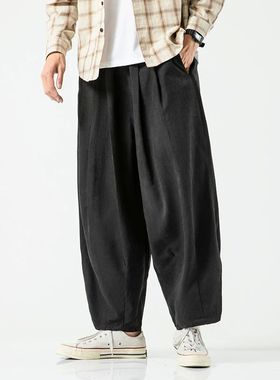 Oersize en arem ants Wide Leg arajuku Casual ants orean Fash