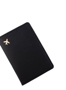 2024 Leather Document Bag Aircraft Travel Passport Book Prot