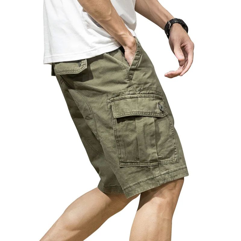 Cargo shorts men's tide brand ins omnibus day rend casual lo