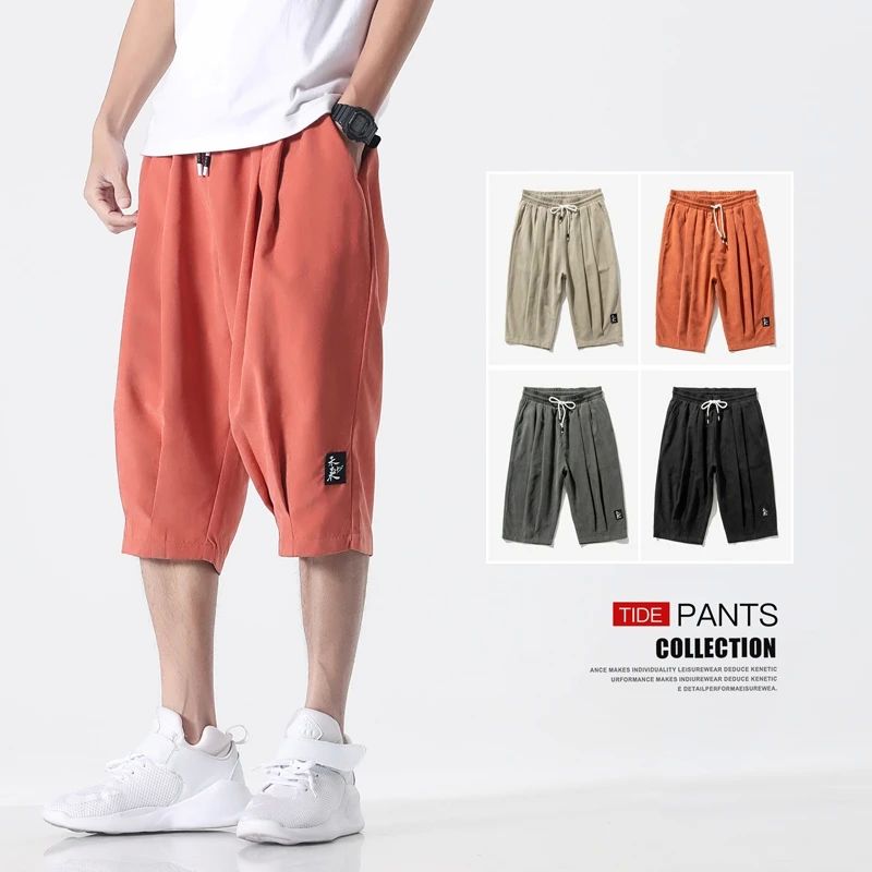 Summer arem ants en Short Joggers Chinese  Calf-Length Casua