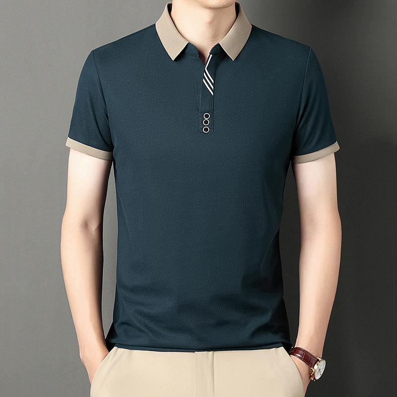 Original Men's Short-sleeved Shirt High-end Business Casual