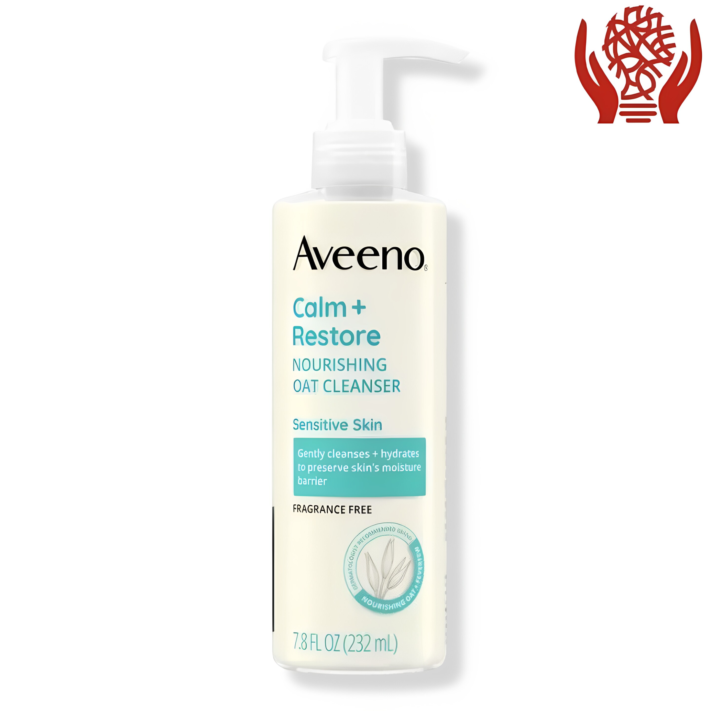 Aveeno 香港滋养燕麦洁面乳滋润补水保湿温和清洁敏感肌专用232ml