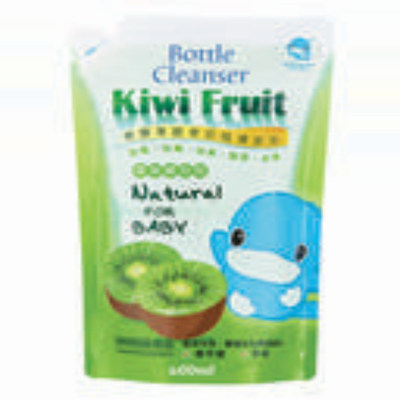 KUKU Duckbill奇异果酵素奶瓶清洁液补充装600毫升低刺激性不伤手