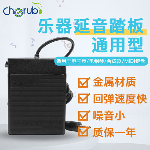 小天使WTB-004电子琴延音踏板雅马哈卡西欧midi键盘踏板电刚踏板