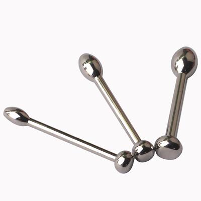 CMetal Stainless Steel Mini Round Head Penis Stick Horse Eye