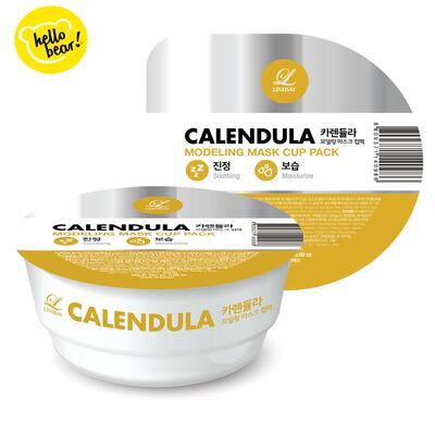 Lindsay美容院专用杯装软膜面膜粉28g金盏花Calendula(镇定保湿)