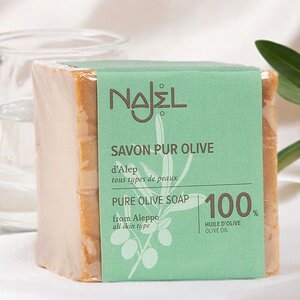 najel 阿勒颇天然手工古皂100%纯橄榄油200g送起泡袋纯天然香港版