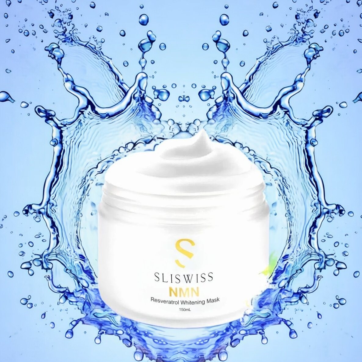 香港进口SLISWISS 白藜芦醇毛孔吸尘面膜150ml去角质同时提量肌肤