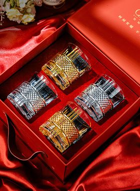 QZYF秋知伊梵轻奢洋酒杯whiskey glass礼盒装结婚送礼乔迁伴手礼