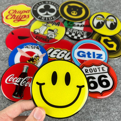 反光立体适用维斯帕车身磁贴