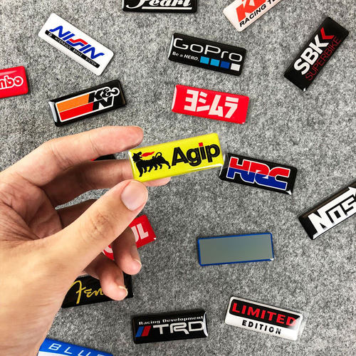 3D立体反光贴纸赞助商摩托车贴花