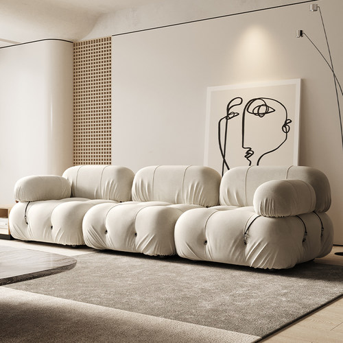 侘寂风艺术豆腐块组合网红创意