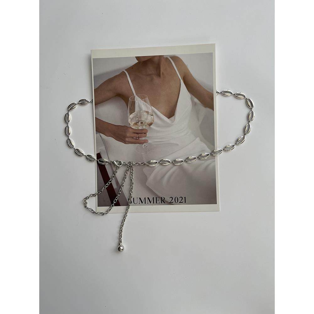 欧美辣妹装饰腰链女金属沙滩贝壳链条波西米亚时尚百搭简约腰配饰,3C数码配件,USB多功能数码宝,淘宝优惠券,粉丝福利购,淘宝优惠卷