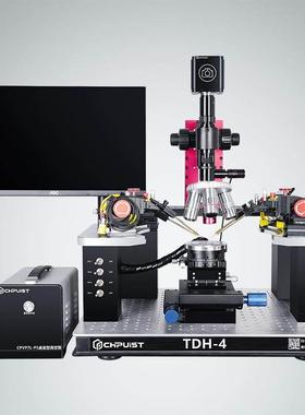 探针台手动测试晶圆忆阻器失效分析IV测试光电流测试Mapping架探