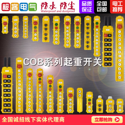 行车操作手柄按钮起重机环链开关天车COB防雨型电动葫芦控制手柄