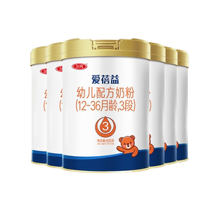 三元爱蓓益3段800g*6幼儿奶粉